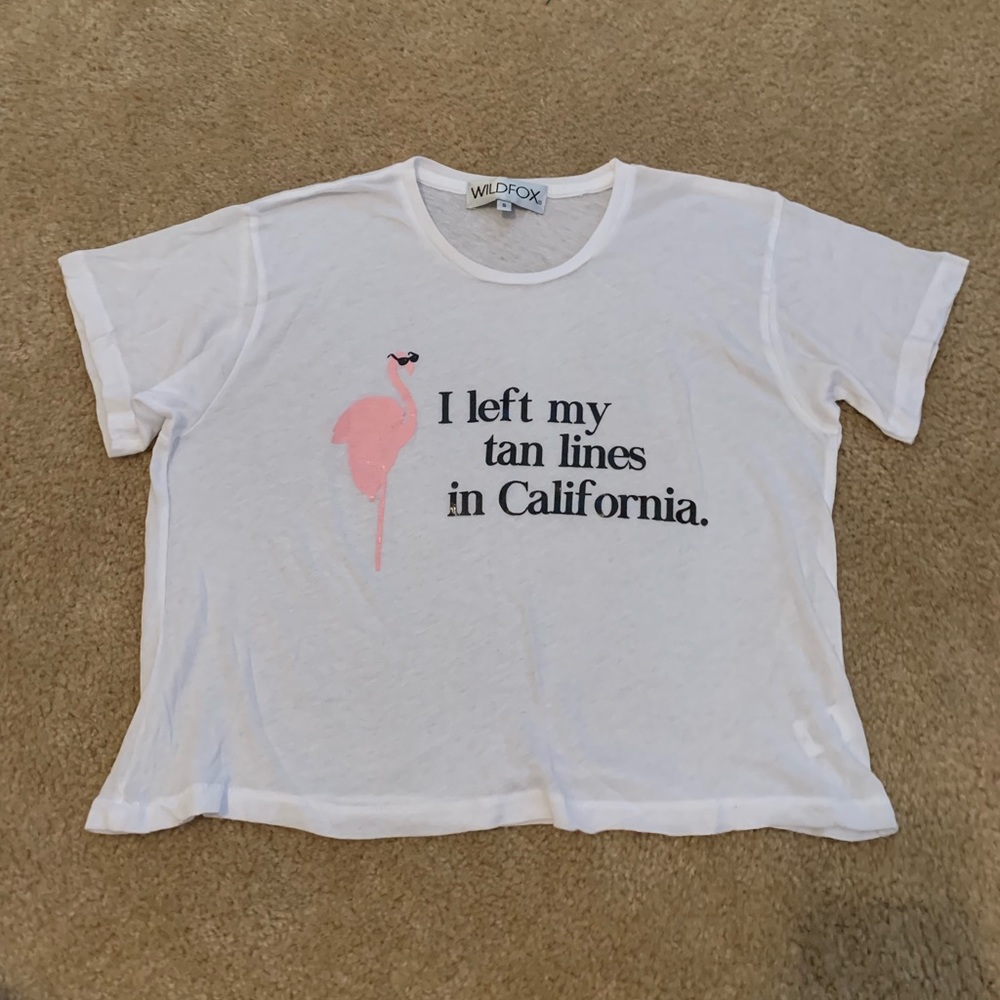 Wildfox Crop Tee